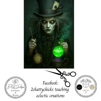 Decoupage Fantasy Card Queen Ace Hearts Teacup Tissuepapier