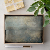 Decoupage Faux Finish Abstract Blauw Bruin Wit Tissuepapier (Geschenk)