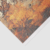 Decoupage Faux Finish Patina Copper Tissuepapier (Detail)