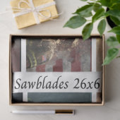 Decoupage Firefighter Tribute Handsaws Tissuepapier (Geschenk)