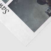 Decoupage Firefighter Tribute Handsaws Tissuepapier (Detail)