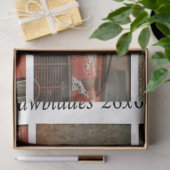 Decoupage Firefighter Truck Kid Dalmatian Handsaw Tissuepapier (Geschenk)