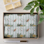Decoupage Flamingo en ananas patroon Tissuepapier (Geschenk)