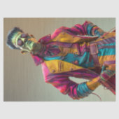 Decoupage Fonze Monster Glow UP HOT & Haunted Tissuepapier (Voorkant)