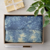 Decoupage Frans landschap Blauw Wit Palet Tissuepapier (Geschenk)