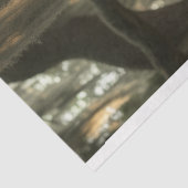 Decoupage  Gele Auto Mooie Vrouw Tissuepapier (Detail)