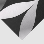 Decoupage Geometric Black White Patterns Contrast  Tissuepapier (Detail)