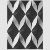 Decoupage Geometric Black White Patterns Contrast  Tissuepapier (Voorkant)