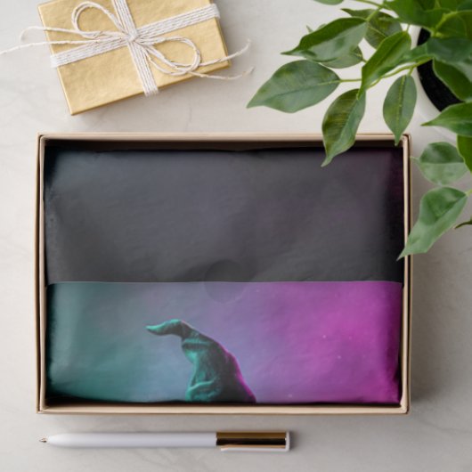 Decoupage Good Witch Wrapped in Thunder & Grace Tissuepapier (Geschenk)