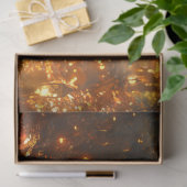 Decoupage Gothic Skeleton Uitgebreide Zwarte Jurk Tissuepapier (Geschenk)