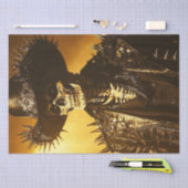 Decoupage Gothic Spiked Cowboy Dark Fantasy Tissuepapier (Craft)