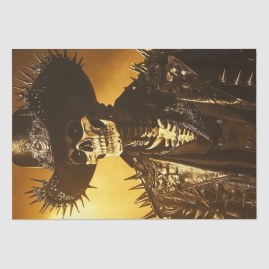 Decoupage Gothic Spiked Cowboy Dark Fantasy Tissuepapier (Voorkant)