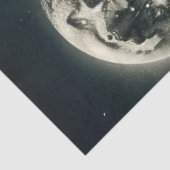 Decoupage Gothic Steampunk Raven Mystical Moon Tissuepapier (Detail)