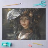 Decoupage Gotische Elegantie Lady Seraphina Tissuepapier (Craft)