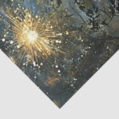 Decoupage Gouden Koepel van de Rots Jeruzalem Tissuepapier (Detail)