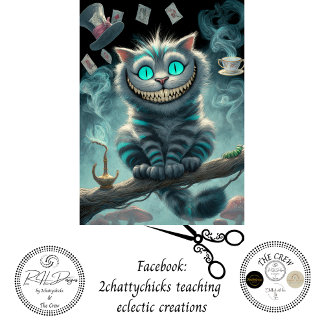 Decoupage Grijsende Kat Thee Partij Tissuepapier