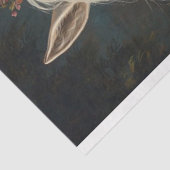 Decoupage grillige bloem versierd winnend paard tissuepapier (Detail)