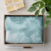 Decoupage grillige cherubs vliegen in de wolken tissuepapier (Geschenk)