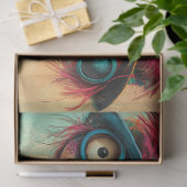 Decoupage grillige dame buurt roddelaars tissuepapier (Geschenk)