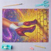 Decoupage grillige Elara Dancing Golden Road Tissuepapier (Craft)