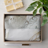 Decoupage grillige fee rode paddestoel kunstwerk tissuepapier (Geschenk)