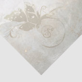 Decoupage grillige fee rode paddestoel kunstwerk tissuepapier (Detail)