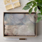 Decoupage grillige kerstboom 2 per vel tissuepapier (Geschenk)