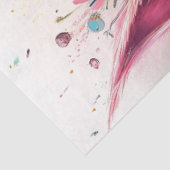 Decoupage grillige levendig gekleurde katten tissuepapier (Detail)