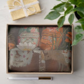 Decoupage grillige ongeëvenaarde cowboylaars voor tissuepapier (Geschenk)