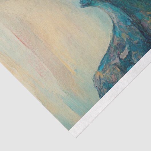 Decoupage grillige school bibliothecarissen tissuepapier (Detail)