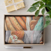 Decoupage grillige vrouw art deco tissuepapier (Geschenk)