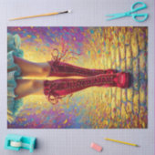 Decoupage grillige wandeling van de onafhankelijkh tissuepapier (Craft)