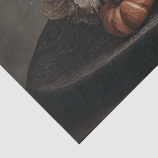 Decoupage Halloween Crow op Heksen Pet Tissuepapier (Detail)