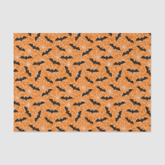 Decoupage Halloween vleermuizen Tissuepapier (Voorkant)