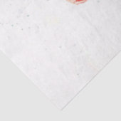 Decoupage Highland Calf Santa Hat Candy Cane Tissuepapier (Detail)