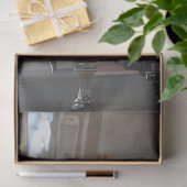 Decoupage Hippie Styled White Furry Cat Hip Boots Tissuepapier (Geschenk)