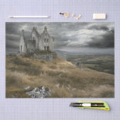 Decoupage Historic Weathered Castle Ierland Tissuepapier (Craft)