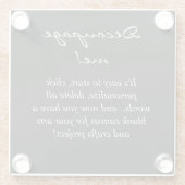 Decoupage-idee Glazen Onderzetter (Achterkant)