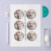 Decoupage IOD Snow Globe Highland Cow Christmas Tissuepapier (Craft)