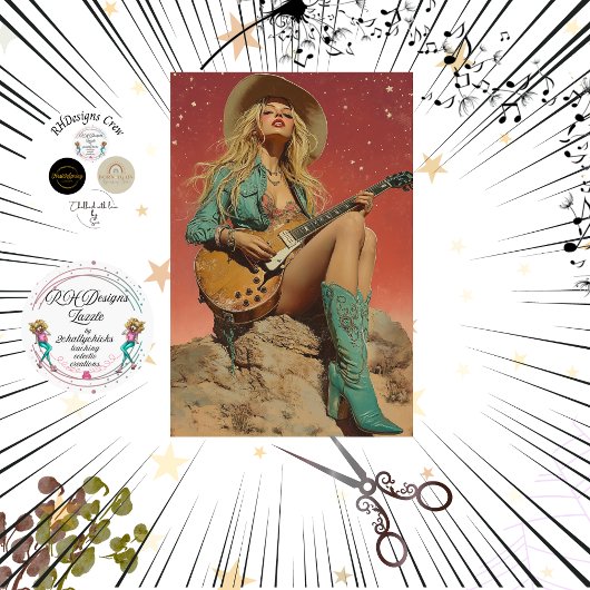 Decoupage kunstenaar Elizabeth de Content Creator Tissuepapier