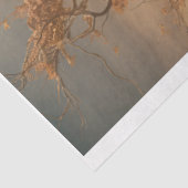 Decoupage Lady in de woestijn Tissuepapier (Detail)