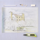  DECOUPAGE LAND FRANCH CHATEAU TISSUEPAPIER (Craft)