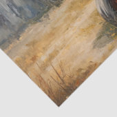 Decoupage Landelijk Boerderij Herfst Seizoen Tract Tissuepapier (Detail)