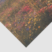 Decoupage Landschap Windmolen Rode Schuur Wildflow Tissuepapier (Detail)