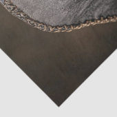 Decoupage langharige teckel piraat tissuepapier (Detail)