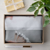 Decoupage Levendige grillige Fluffy Christmas Bird Tissuepapier (Geschenk)