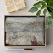 Decoupage Linker Side Story Book Design Landschap Tissuepapier (Geschenk)