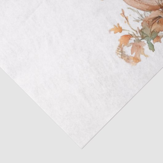 Decoupage magische pompoen vervoer tissuepapier (Detail)