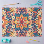 Decoupage Mandala Digitale Kunstwerk Psychedelisch Tissuepapier (Craft)