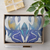 Decoupage Mardi Gras Mask Tissuepapier (Geschenk)